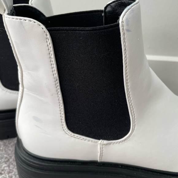 Steve Madden Billiee boots white - Picture 7 of 15